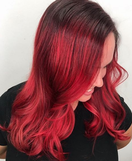 Fire Full Balayage Tribeca Salon Tampa Portfolio