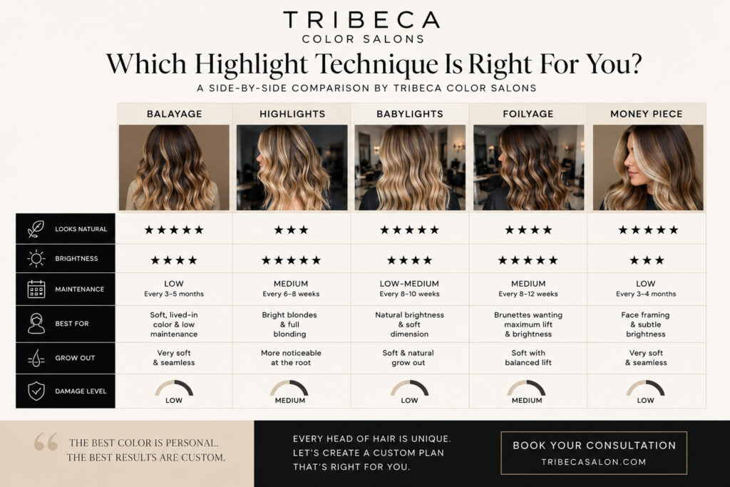 Tampa Hair Highlights Techniques